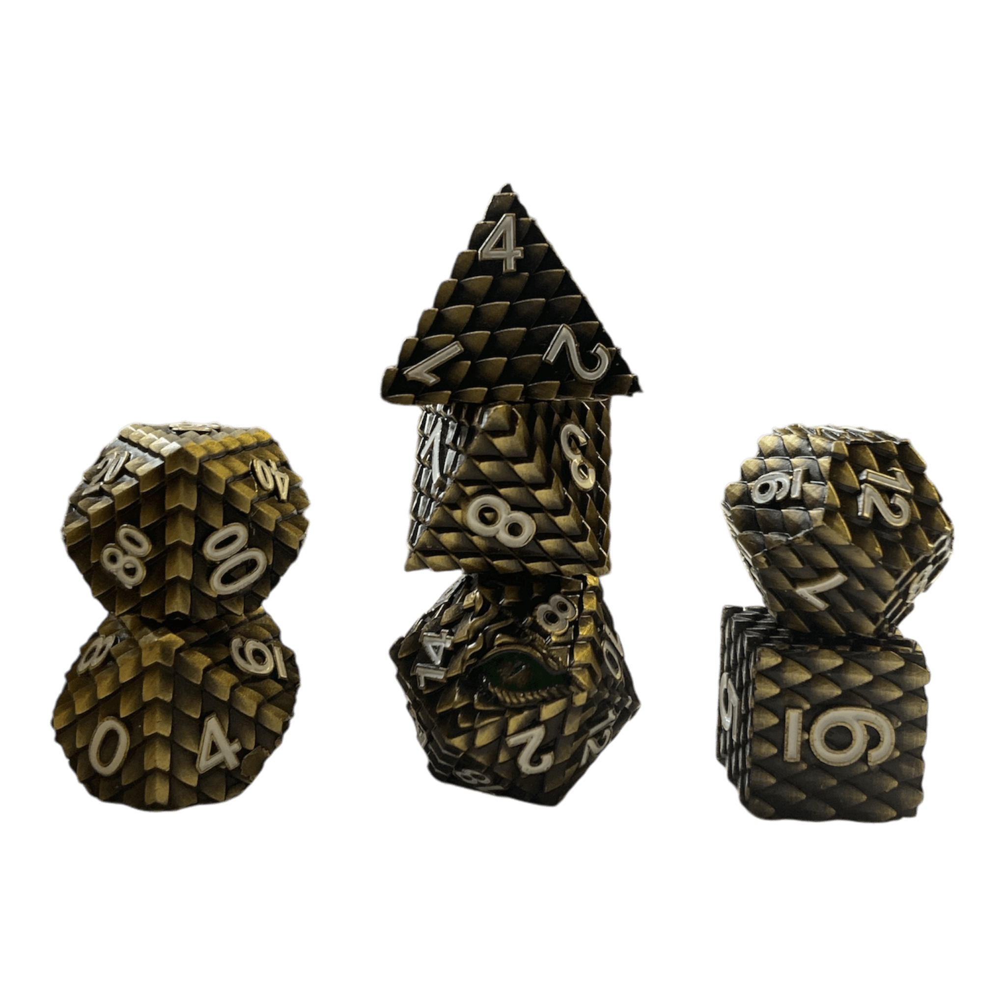 Würfel Stube Dragon Scale Kupfer Set