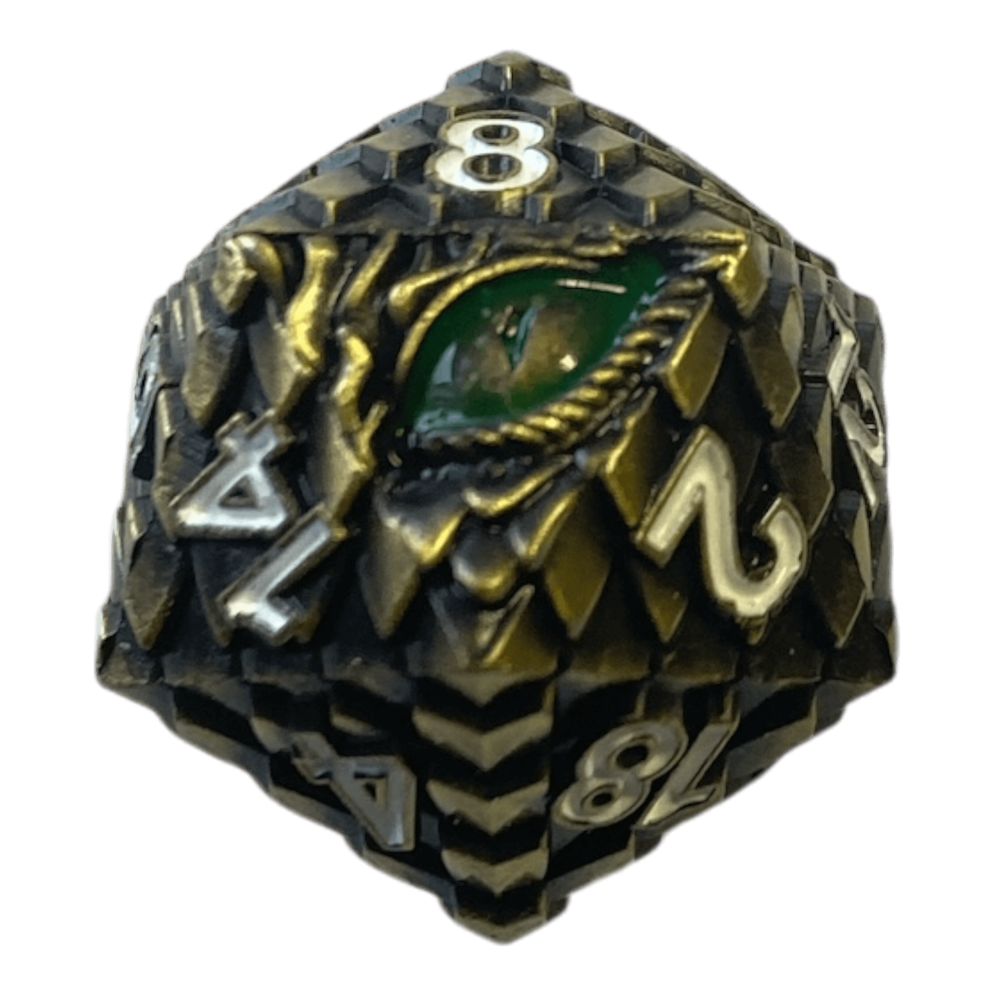 Würfel Stube Dragon Scale Kupfer W20