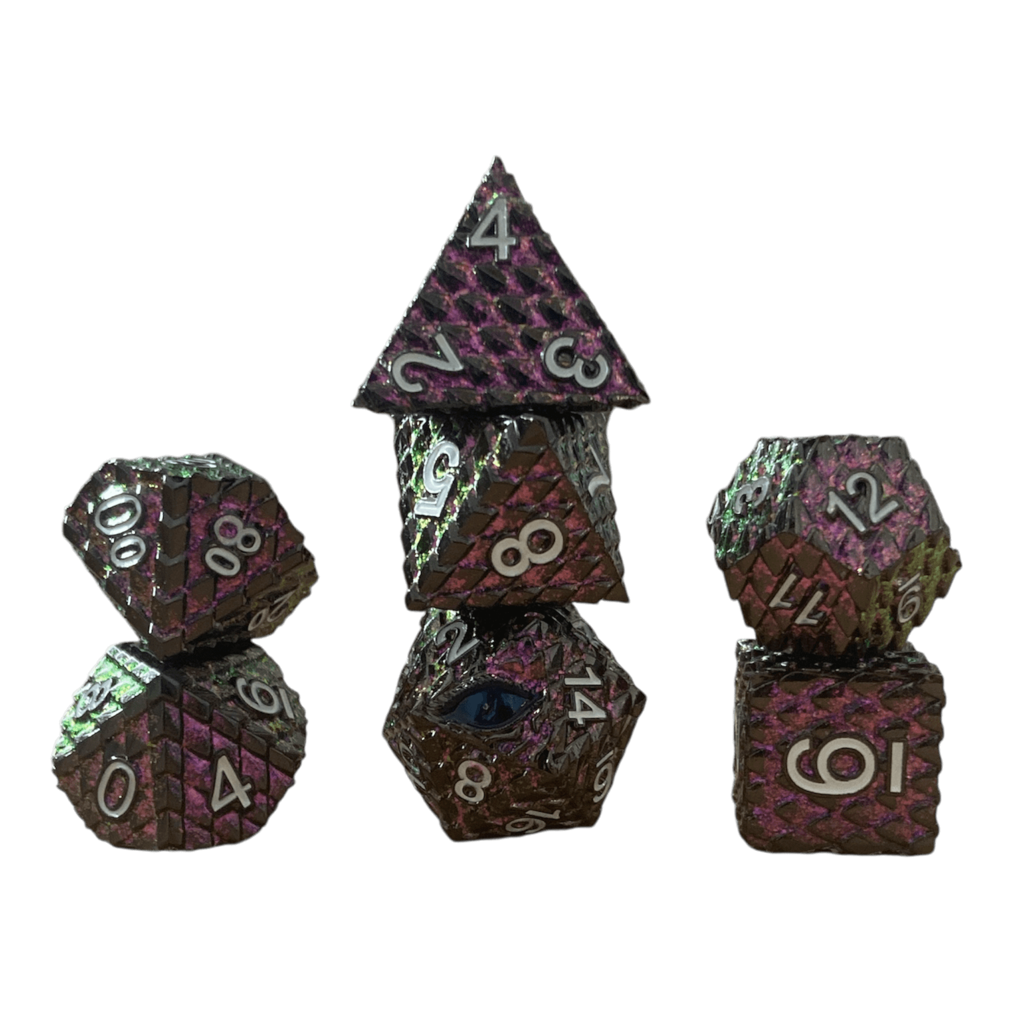 Würfel Stube Dragon Scale Pink Set