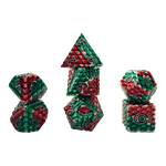 Würfel Stube Dragon Scale Rot/Grün Set