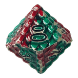 Würfel Stube Dragon Scale Rot/Grün W10-0
