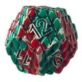 Würfel Stube Dragon Scale Rot/Grün W12