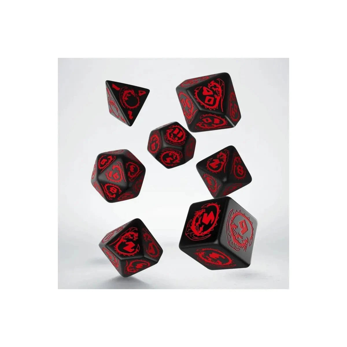 Q Workshop Dragons Black/red Set