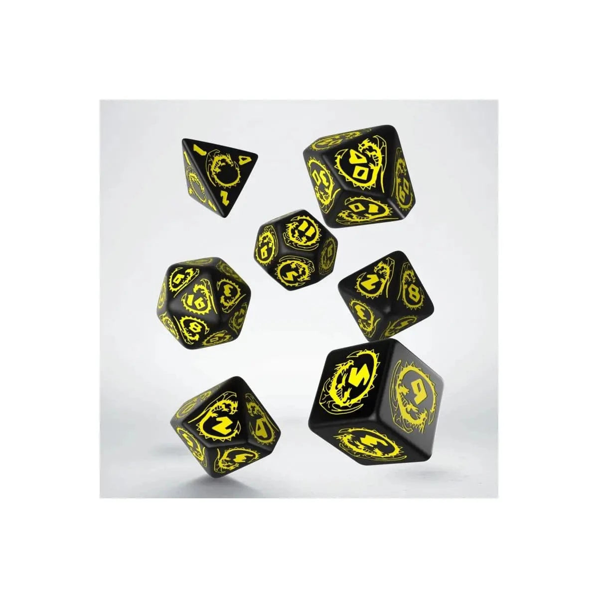 Q Workshop Dragons black/yellow Set