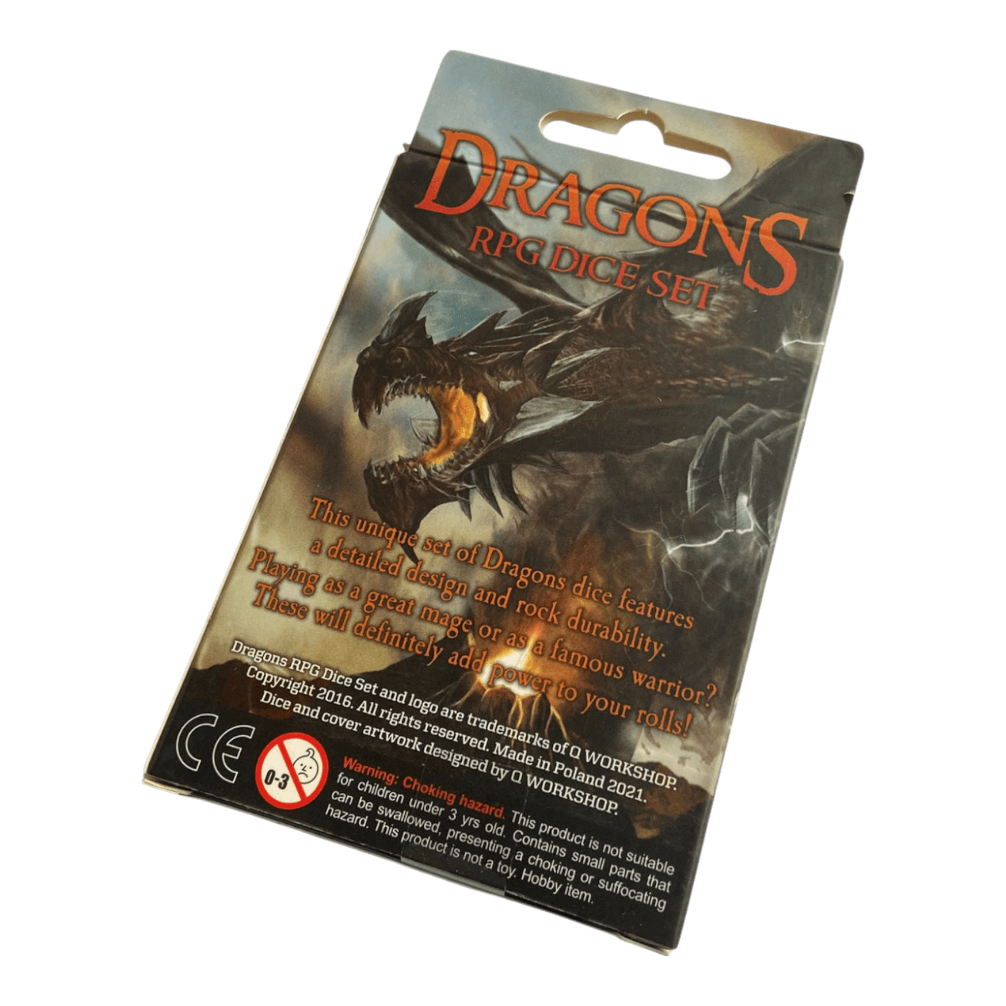 Würfel Stube Dragons RPG Würfel 7er Set: Rot & Black