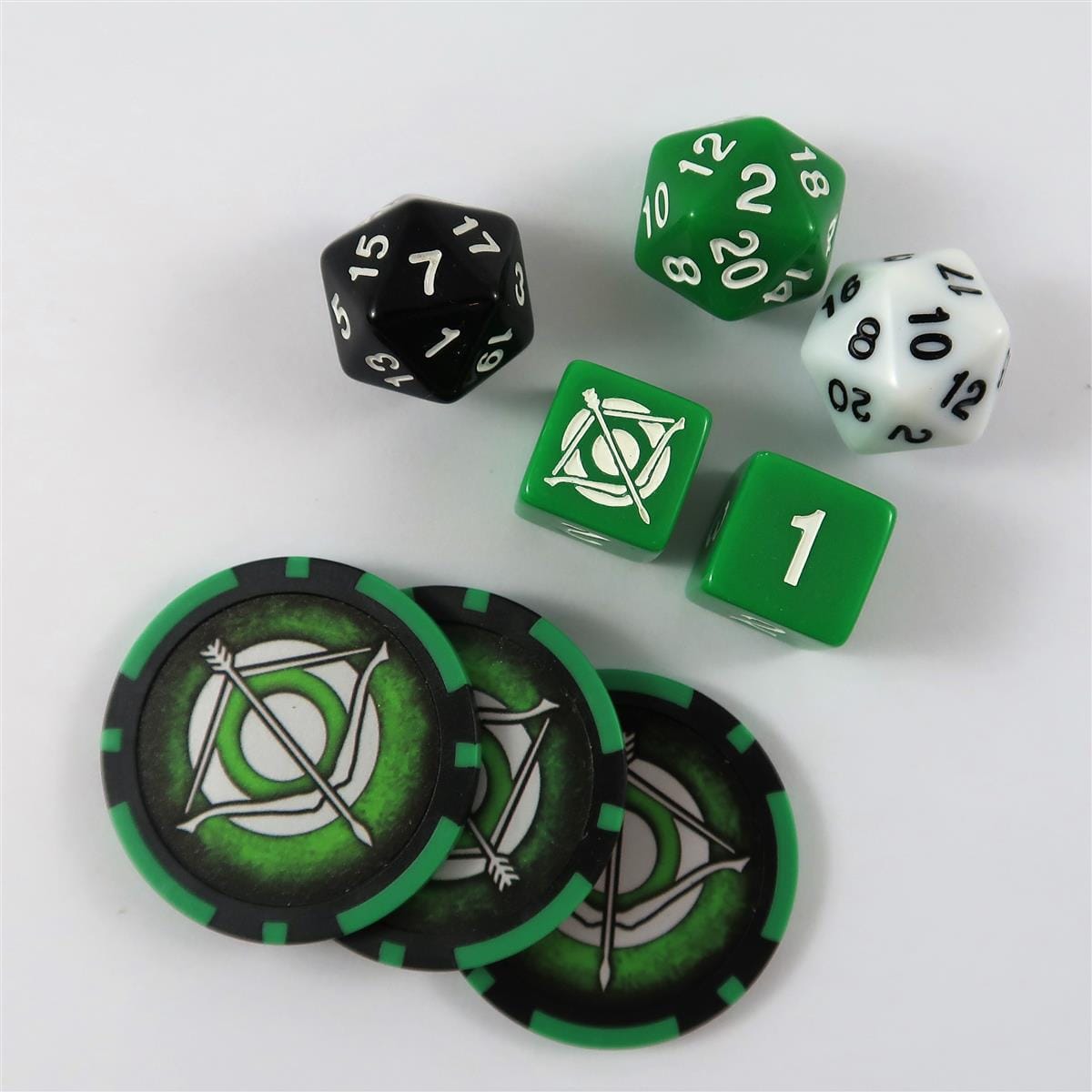 Würfel Stube DSA 5 Einsteigerbox: Elfen-Würfel- & Chipset