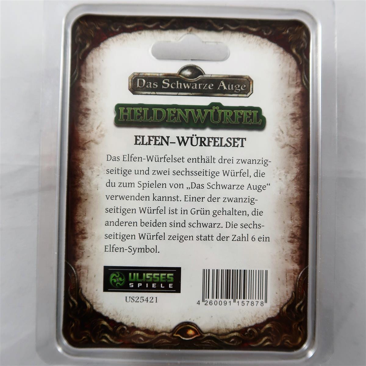 Würfel Stube DSA 5 Einsteigerbox: Elfen-Würfelset