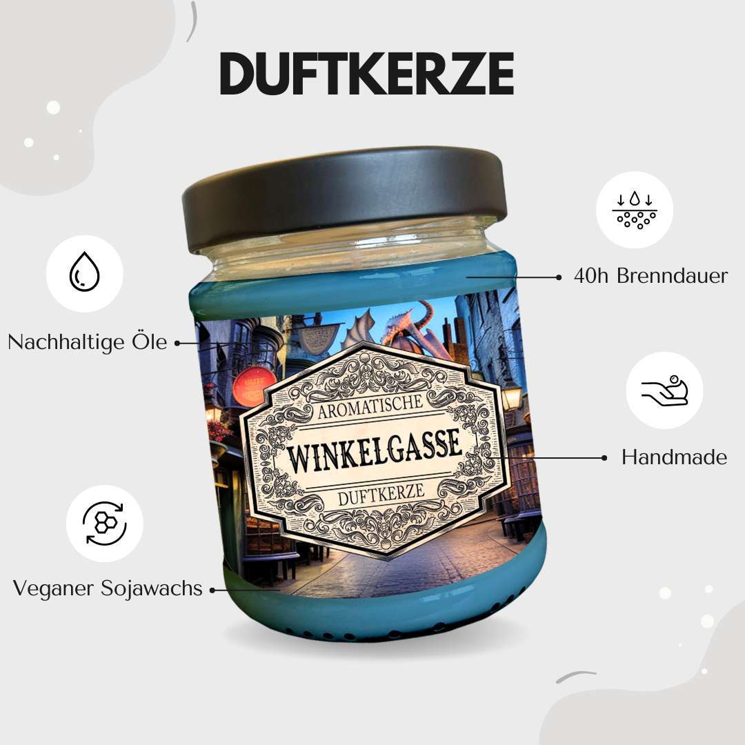 Lootchest Duftkerze Winkelgasse - Fantasy Scents