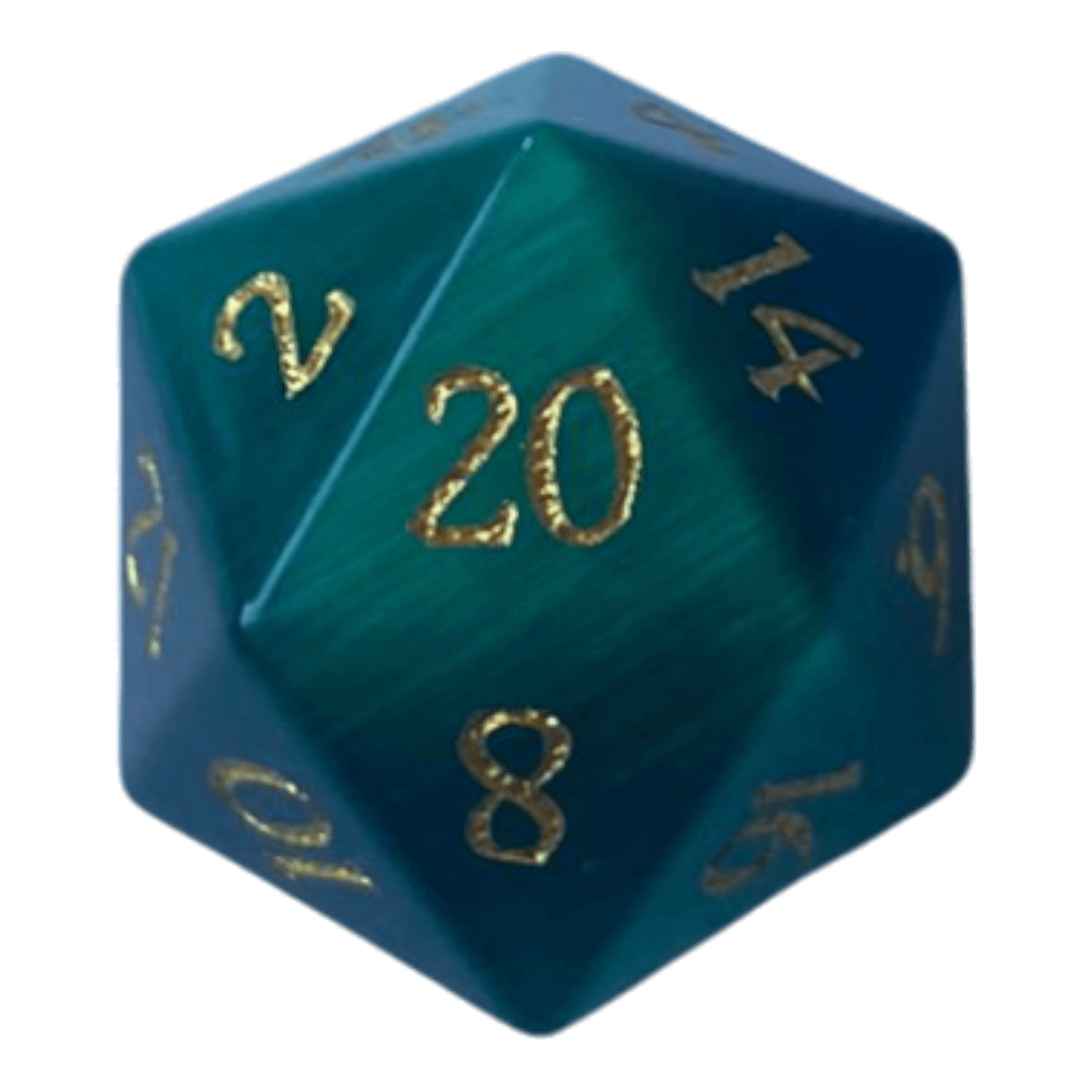 Waerfel Stube Dunkelgrün Opal Glaswürfel W20