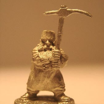 Ral Partha Dwarf Engineers with Pickaxe