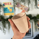 Würfel Stube Einfacher Würfelbecher aus Leder