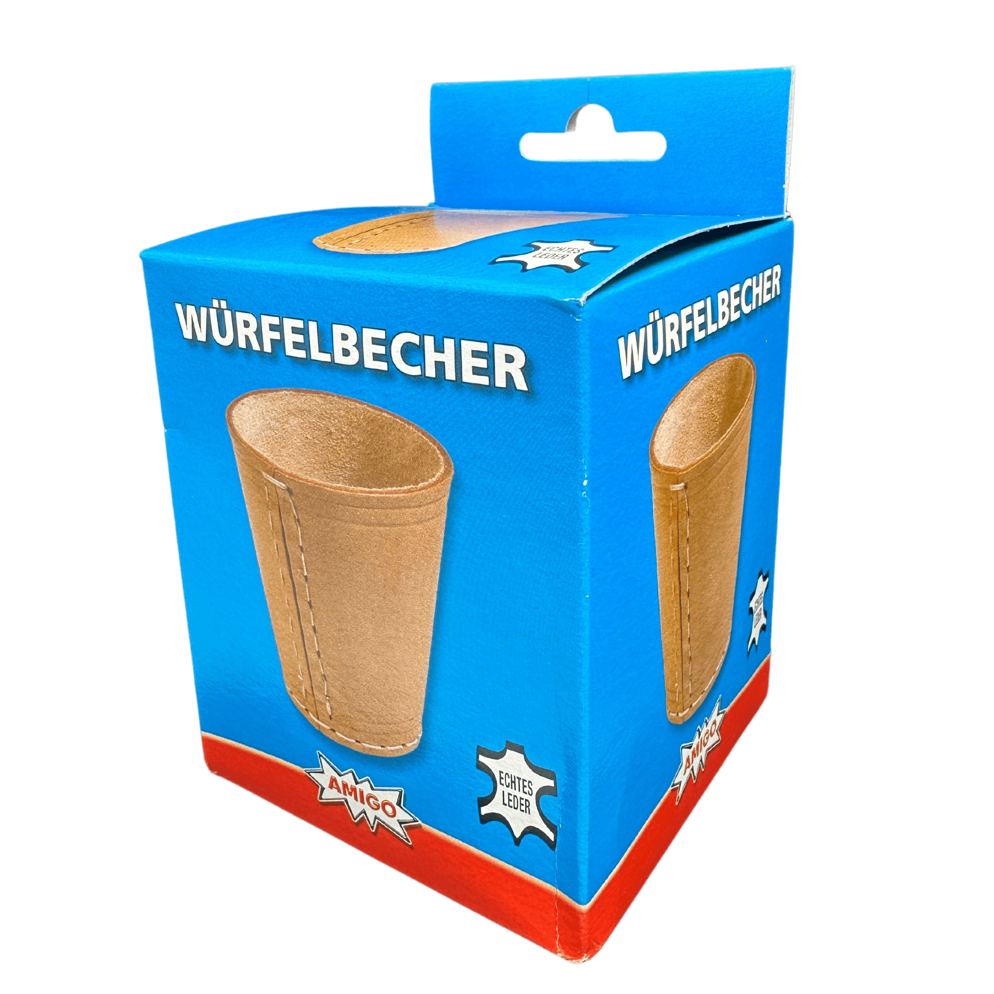Würfel Stube Einfacher Würfelbecher aus Leder