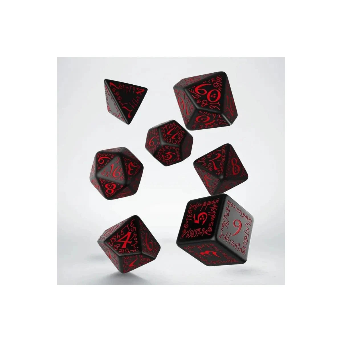 Q Workshop Elvish Black/Red Set