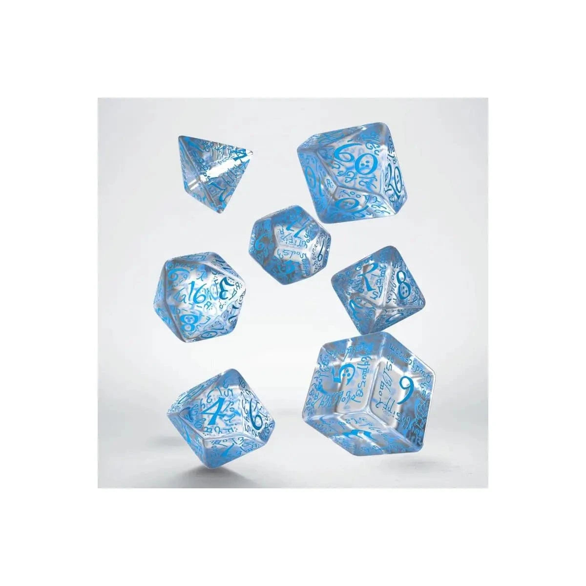 Q Workshop Elvish Translucent Clear/Blue Set