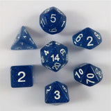 Glitzer blau Set