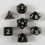 Glitzer grau Set