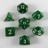Glitzer grün Set