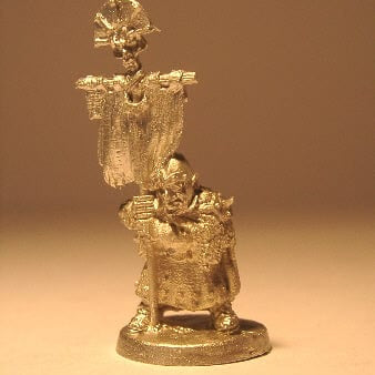 Ral Partha Goblin Command - Standard Bearer