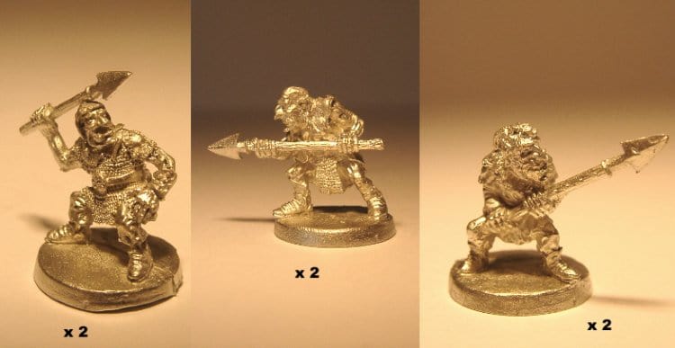 Ral Partha Goblin Spearmen (6)