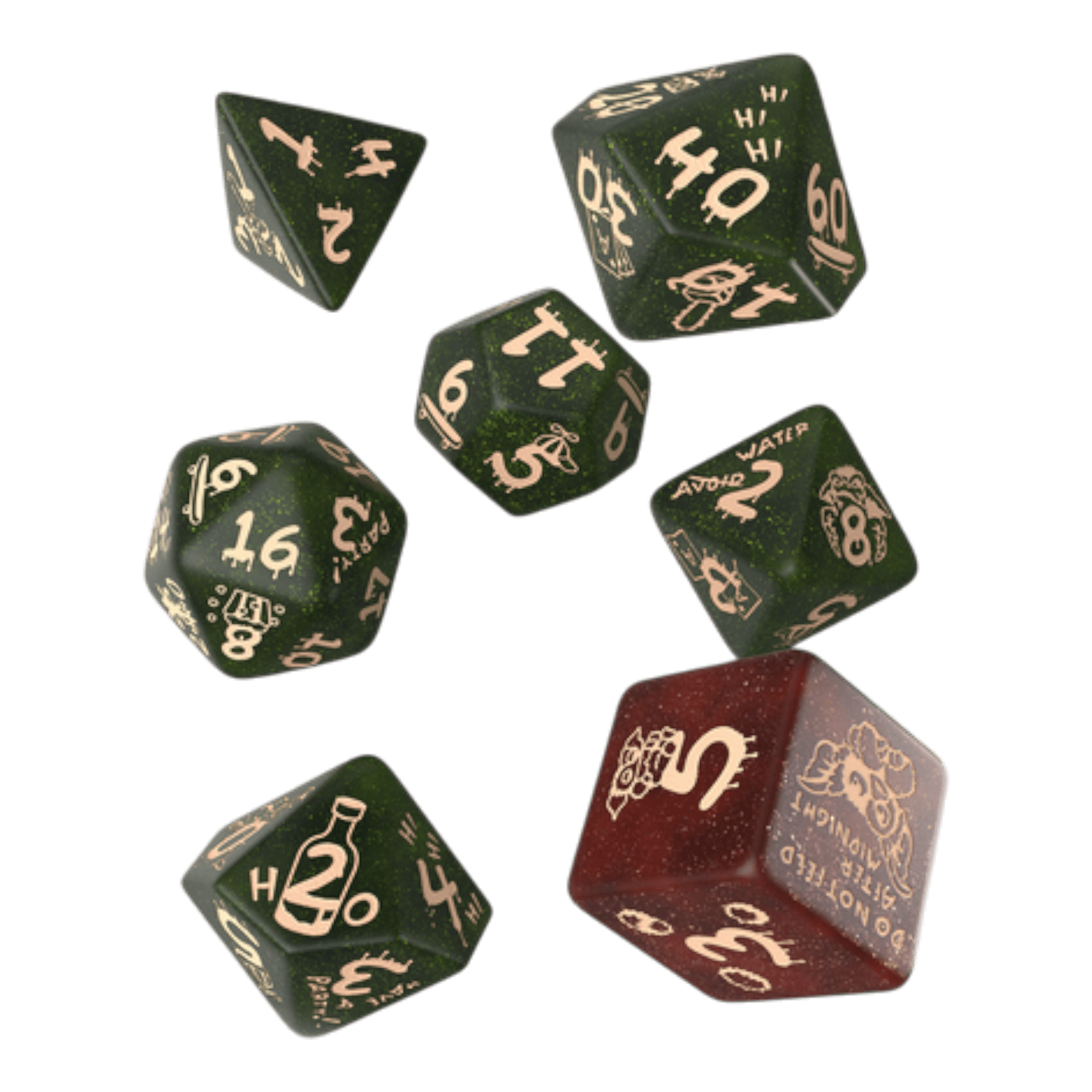 Q Workshop Gremlins Würfel Set