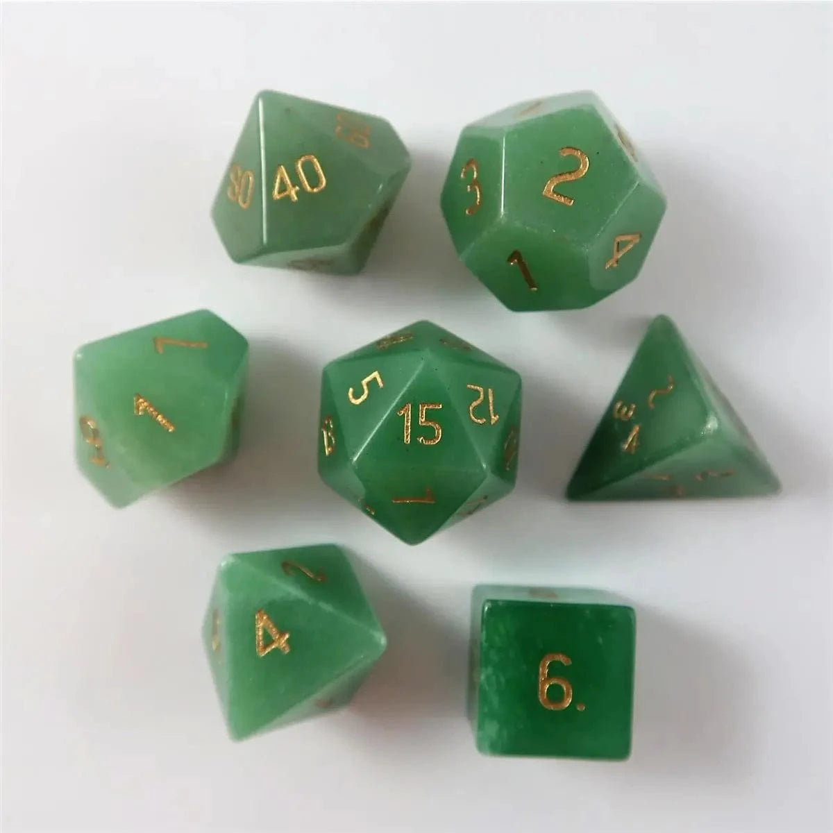 Waerfel Stube grüner Aventurin Set