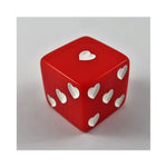 Koplow Herz Würfel rot/weiß