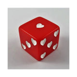 Koplow Herz Würfel rot/weiß