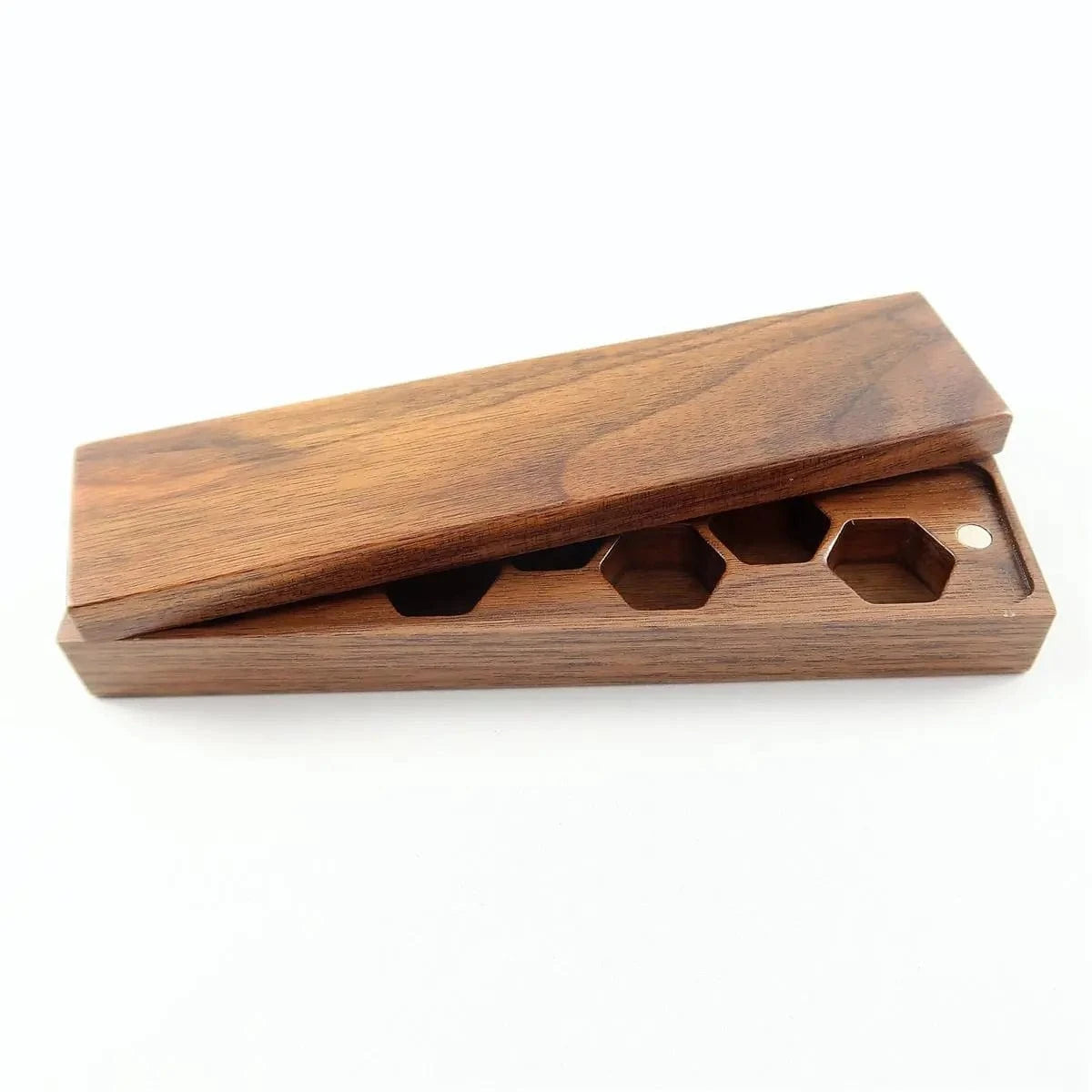 Waerfel Stube Holzbox black Walnut lang