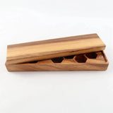 Waerfel Stube Holzbox Zebra Wood lang