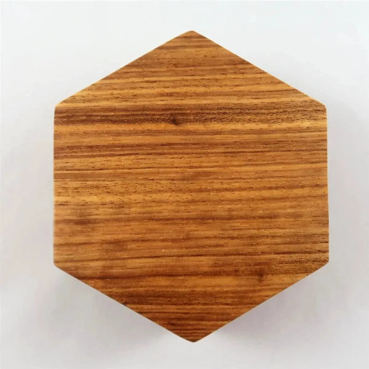 Waerfel Stube Holzbox Zebra Wood sechseckig