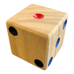 Philos Holzwürfel 40mm bunte Pins