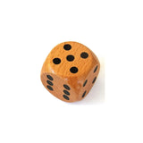 Koplow HolzWürfel W6 30mm Natur/Schwarz