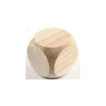 Bartl HolzWürfel W6 60mm Blanko Buche