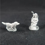 Ral Partha Huntress with Dog