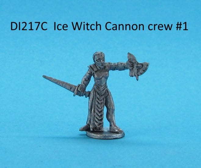 Ral Partha Ice Witch Cannon Crew