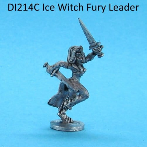 Ral Partha Ice Witch Fury Leader