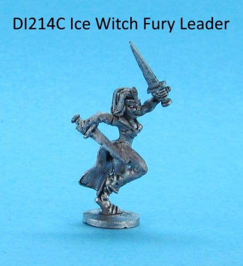 Ral Partha Ice Witch Fury Leader