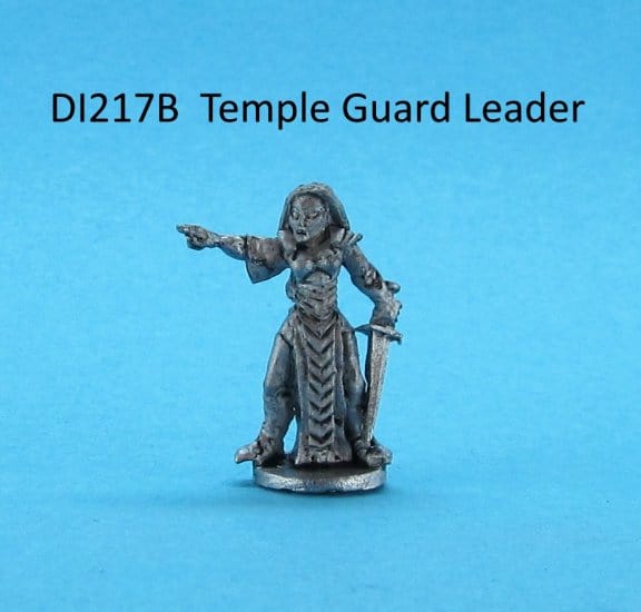 Ral Partha Ice Witch Temple Guard Leader