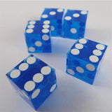 Waerfel Stube KasinoWürfel blau 5er Bundle