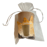 Kendi Kendi Würfelbecher/Knobelbecher Leder Natur