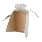 Kendi Kendi Würfelbecher/Knobelbecher Leder Natur