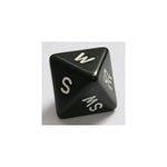 Europaeischer Markenhersteller KompassWürfel W8 Schwarz