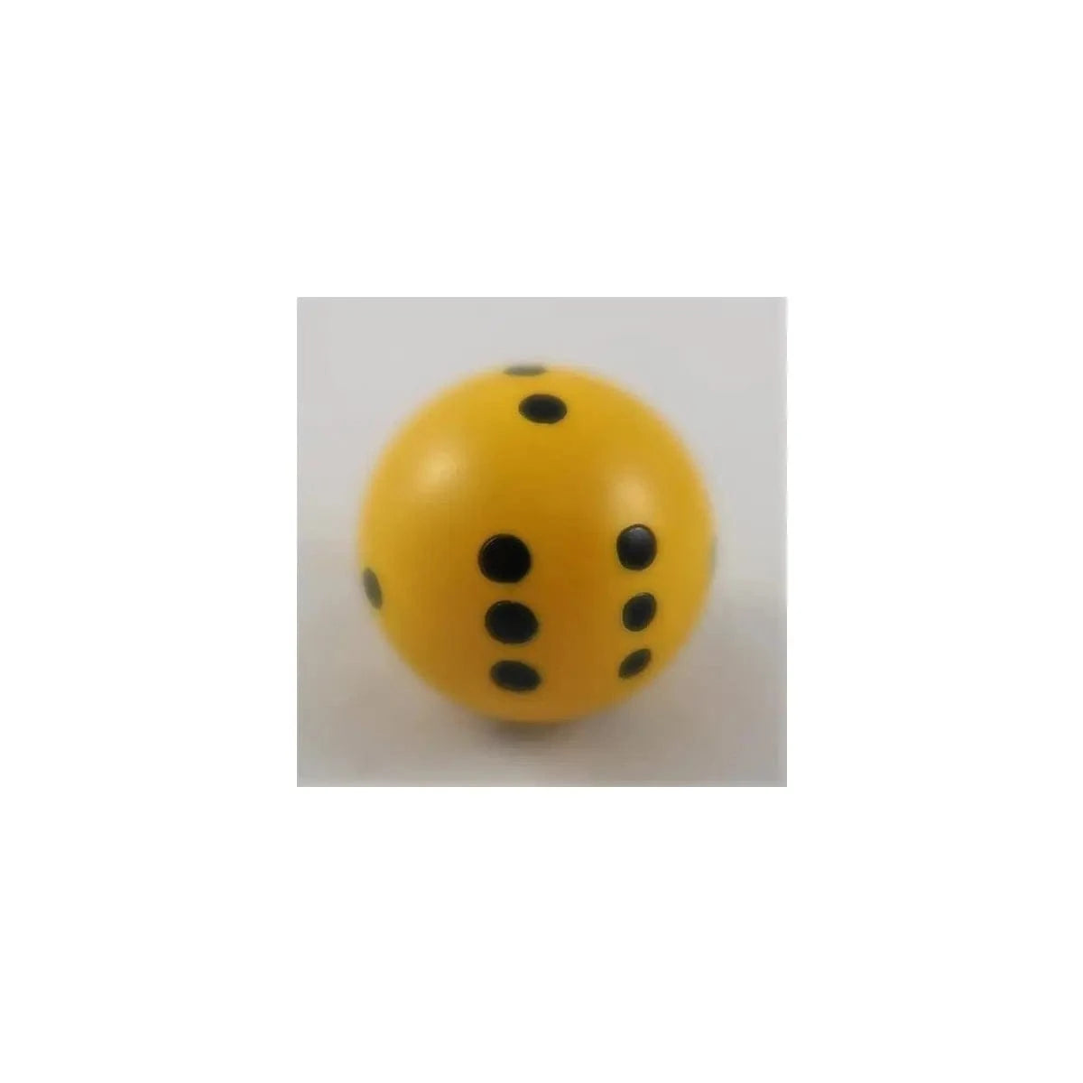 Philos KugelWürfel W6 Gelb/Schwarz