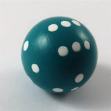 Philos KugelWürfel W6 Türkis/weiß