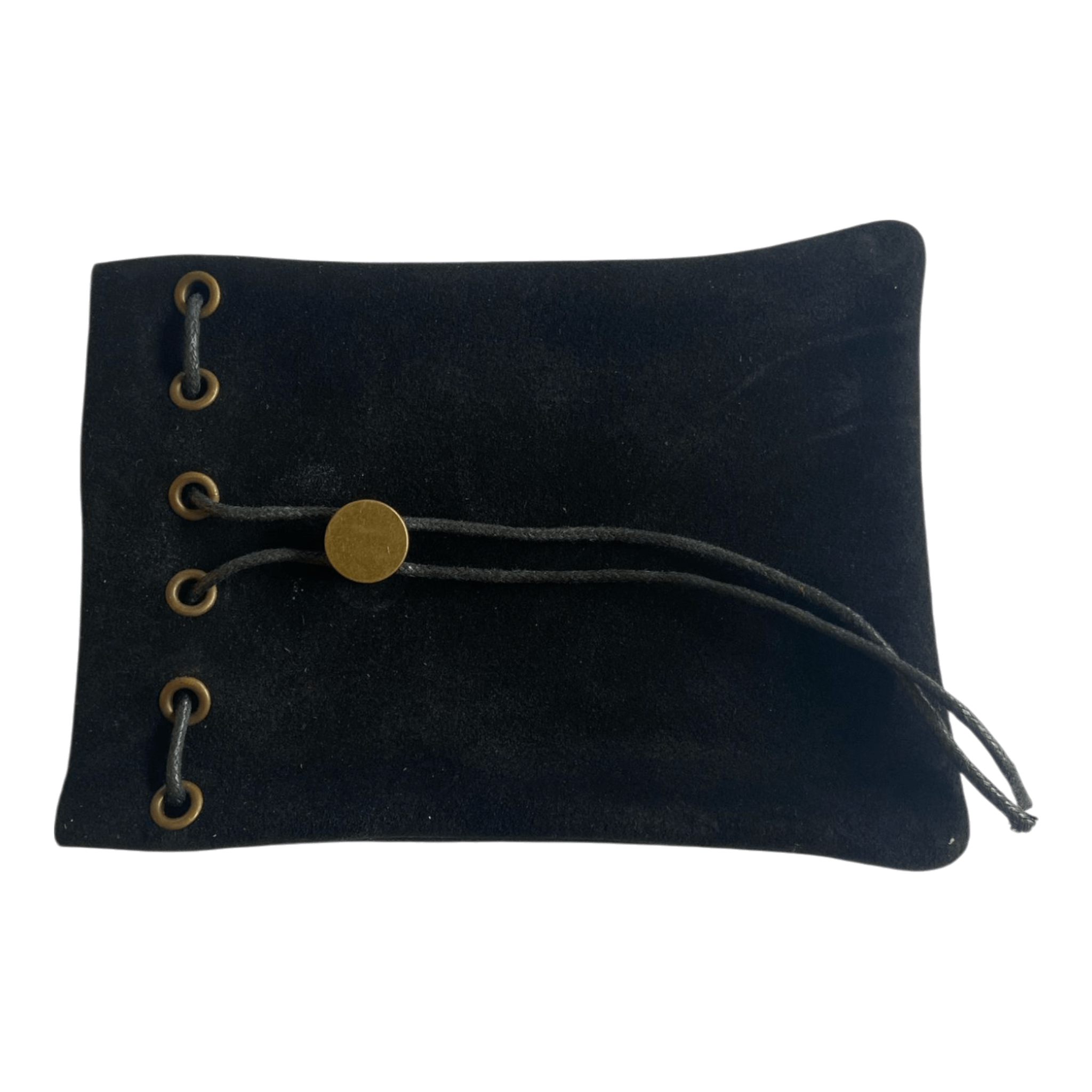 Waerfel Stube Lederbeutel schwarz