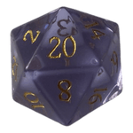 Waerfel Stube Lila Glaswürfel W20