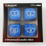 Würfel Stube Magic the Gathering - Oversized Loyality Dice blue