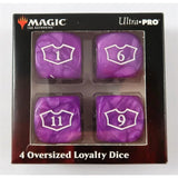 Würfel Stube Magic the Gathering - Oversized Loyality Dice purple