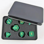 Waerfel Stube Malachit Set mit Metallbox