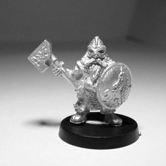 Ral Partha Mercenary Dwarf Shieldman 2